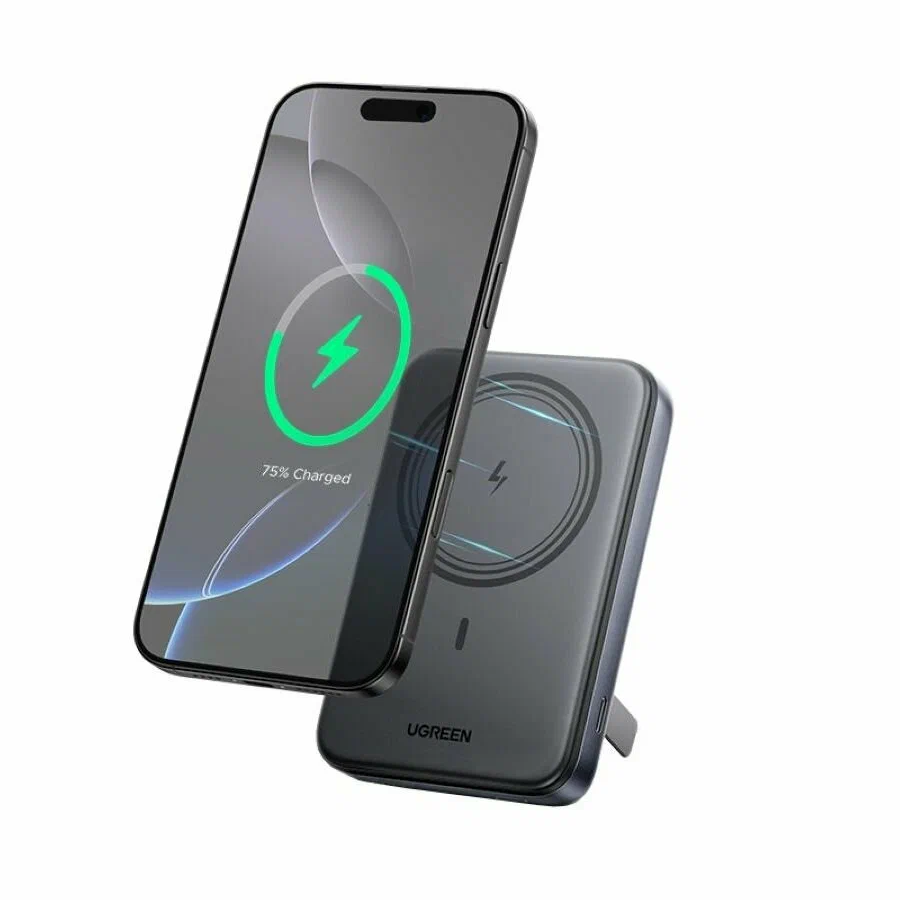 Повербанк магнитный UGREEN PB562 10000 mAh 20W (2000193) - фото 2 Повербанк магнитный UGREEN PB562 10000 mAh 20W (2000193) - фото 2