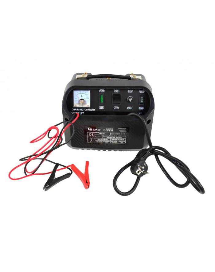 Зарядное устройство Geko G80014 12/24 В CB-40