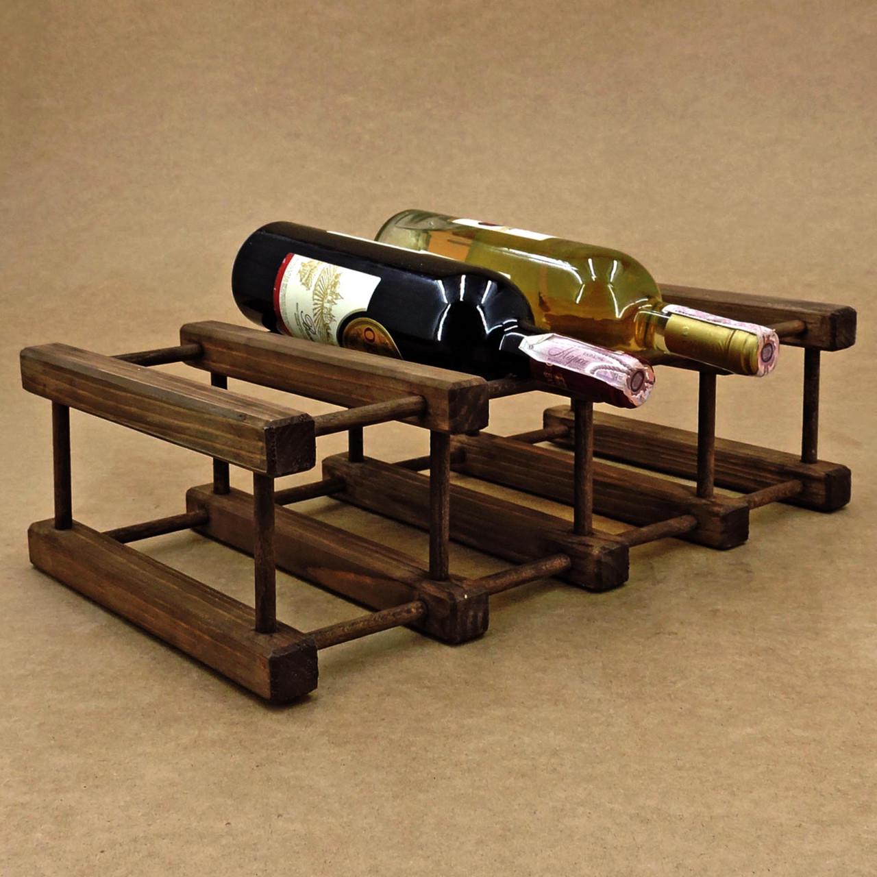 Полка для вина настольная Сенчури 4 Капучино (Впс-400309)