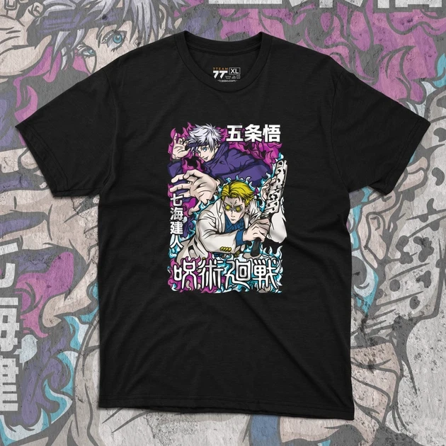 Футболка мужская с принтом Магическая битва Сатору и Кенто р. 48 (2896478532)