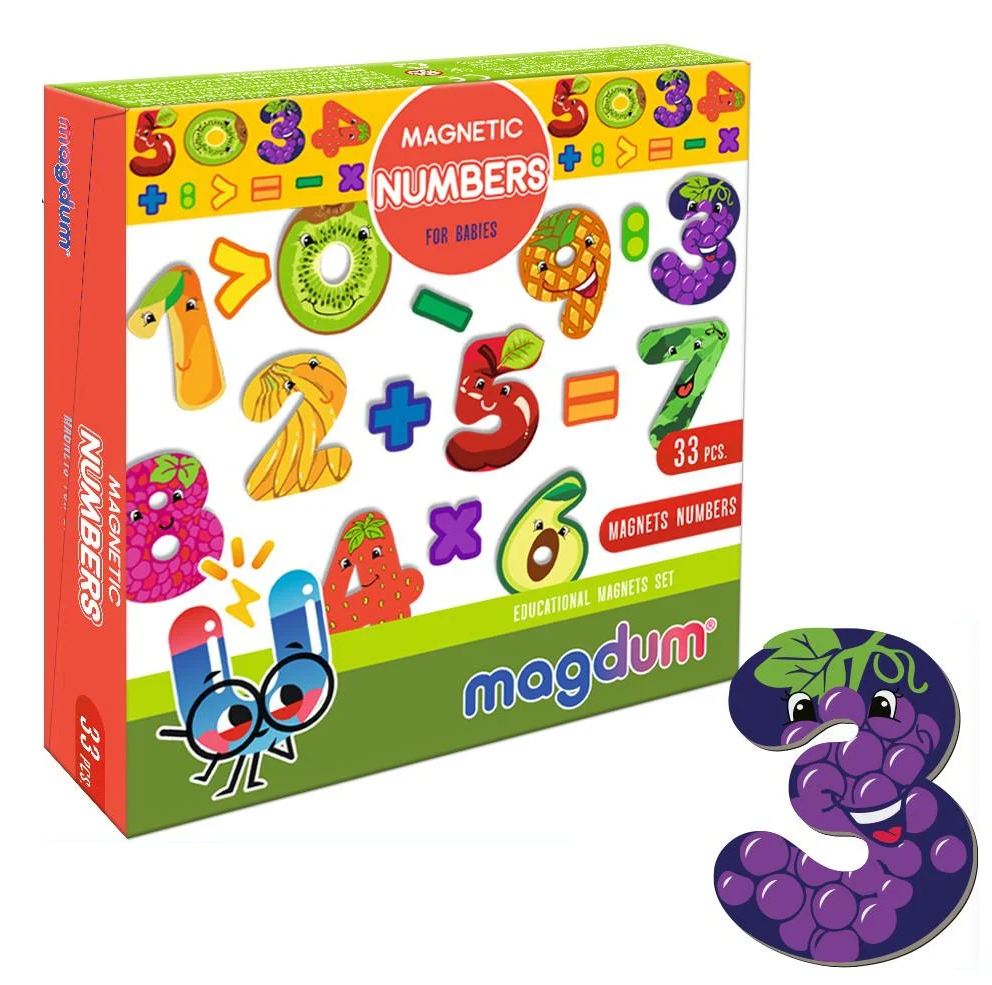 Набір магнітів Цифри (ML4031-38)