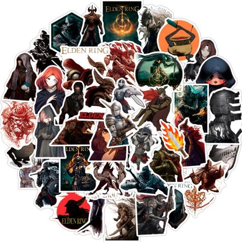 Набір наклейок Elden Ring 50 шт.