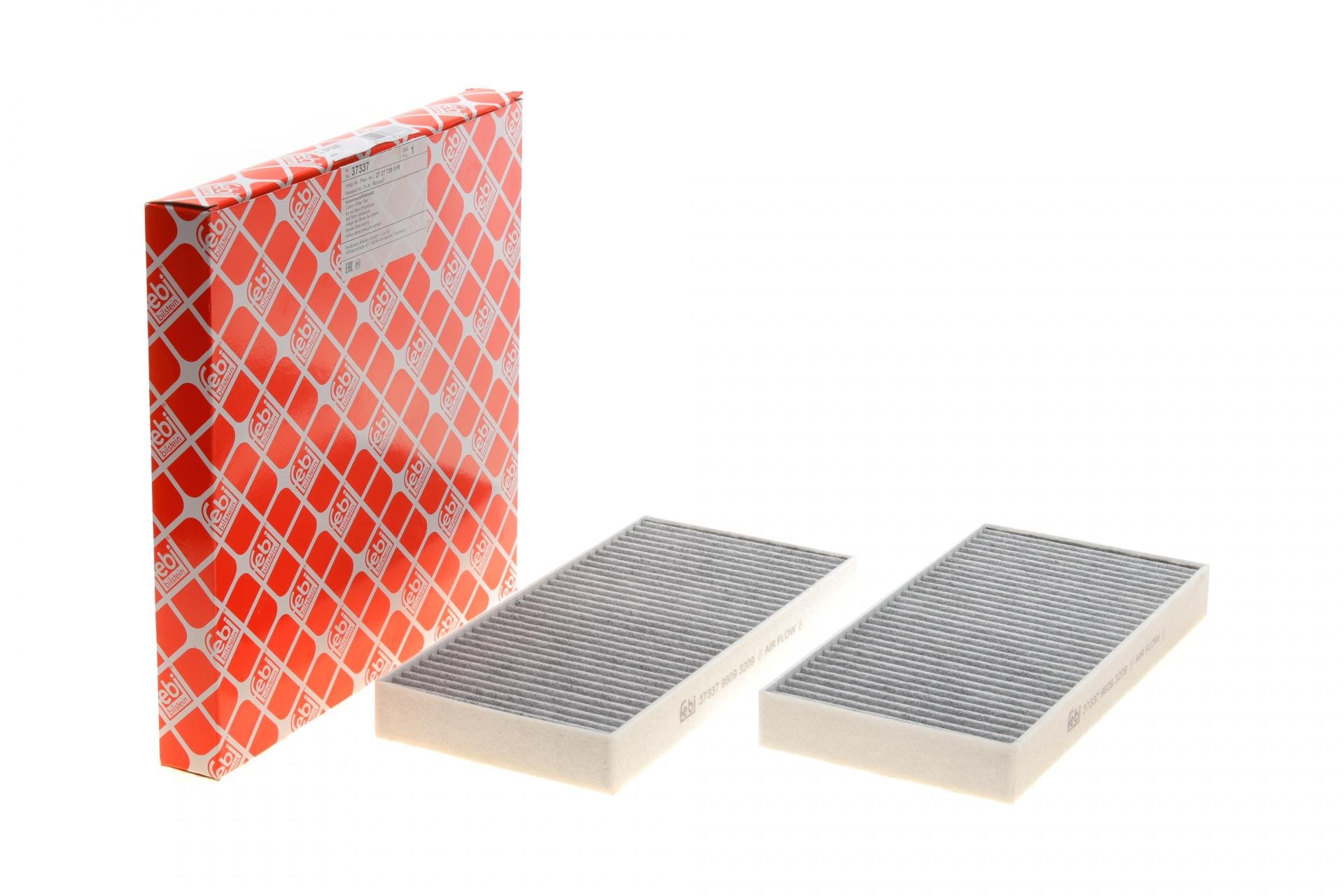 Фильтр салона FEBI BILSTEIN для Renault LAguna III 07-15 угольный (37337)