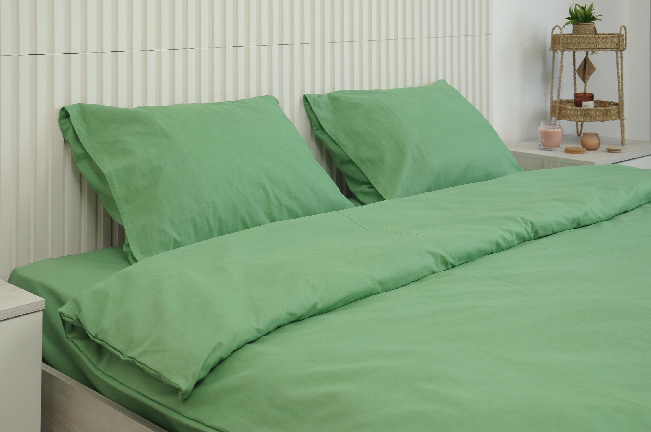 Комплект постельного белья евро Amore Glux-1052 бязь Фисташковый (KPB-Ae-Glux-1052(70x70)_) - фото 7 Комплект постельного белья евро Amore Glux-1052 бязь Фисташковый (KPB-Ae-Glux-1052(70x70)_) - фото 7