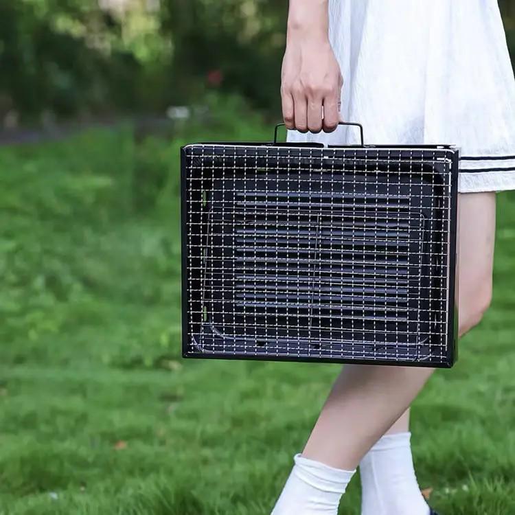 Мангал складной BBQ ca 04b с ножками/с решеткой 300x430 мм (MLD_V1362) - фото 6 Мангал складной BBQ ca 04b с ножками/с решеткой 300x430 мм (MLD_V1362) - фото 6