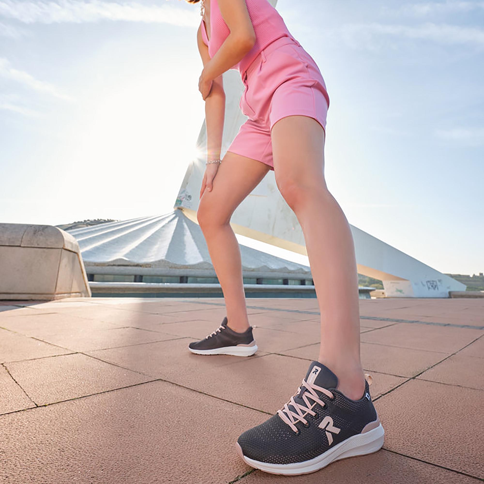 Кроссовки женские весенние Rieker р. 39 Серый/Розовый (089315-39) - фото 16 Кроссовки женские весенние Rieker р. 39 Серый/Розовый (089315-39) - фото 16