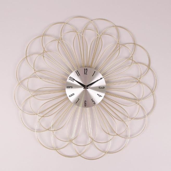 Часы металлические с стразами Flora D-50 см (38215)