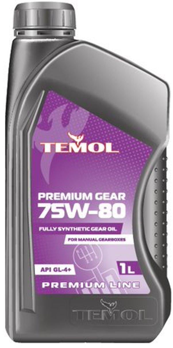 Мастило трансмісійне Temol Premium Gear 75W-80 1 л