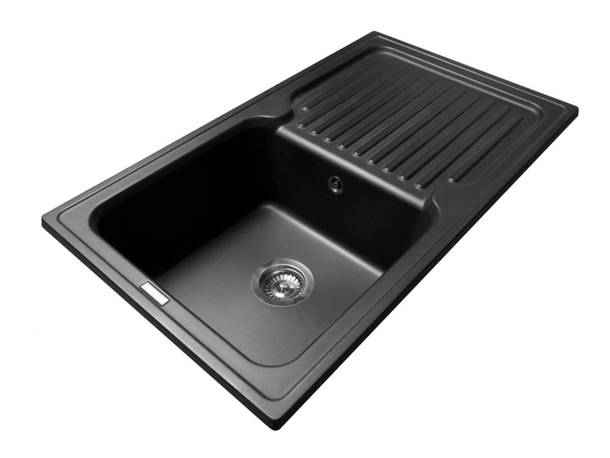 Кухонна мийка Miraggio ORLEAN Чорний (83887) Кухонна мийка Miraggio ORLEAN Чорний (83887)