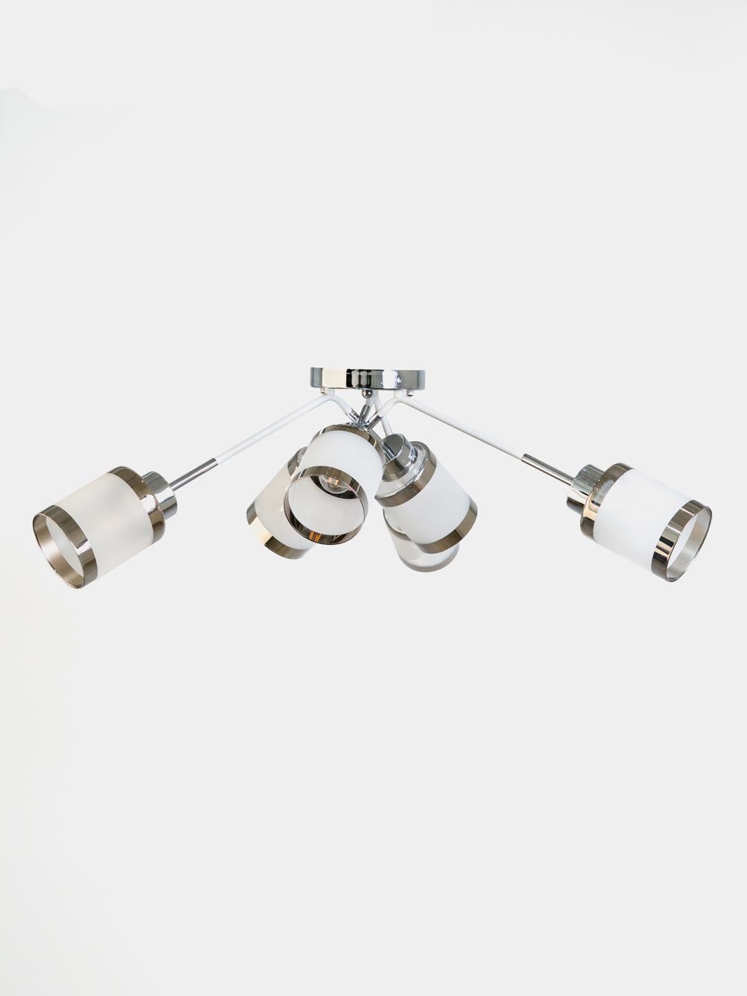 Люстра LK-734C/6 E27 WH+CH (29-443)