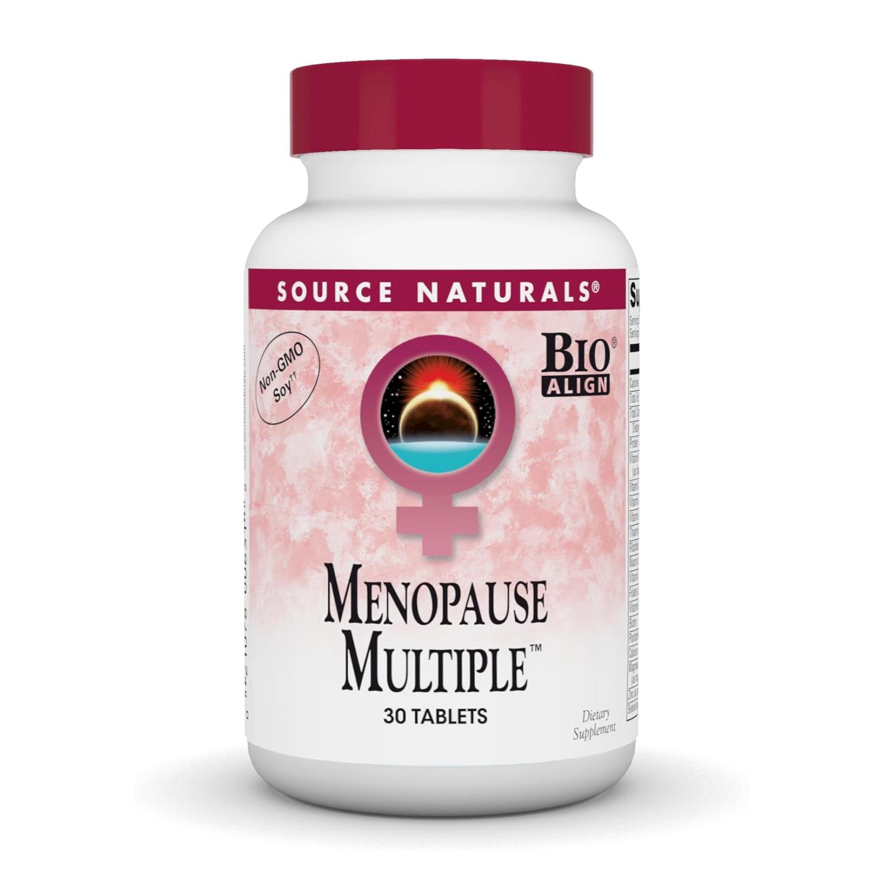 Поддержка менопаузы Source Naturals Menopause Multiple 30 таб.