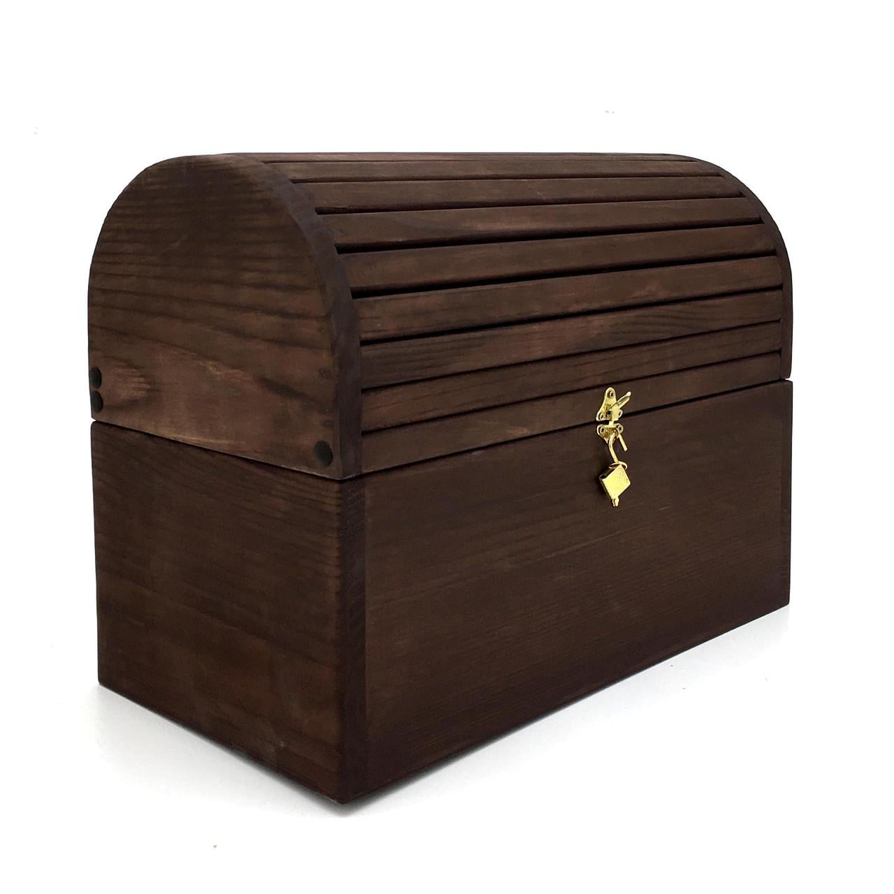 Сундучок из дерева Марико 40х30х22 см Капучино (СДЧ-4030220409)