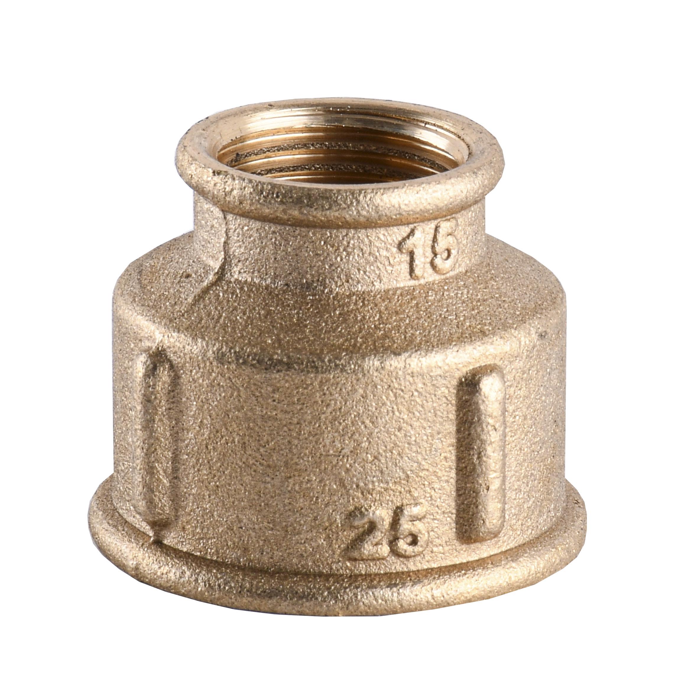 Муфта VA 000010731 латунь внутренняя-внутренняя 1"x1/2" (104718) Муфта VA 000010731 латунь внутренняя-внутренняя 1"x1/2" (104718)