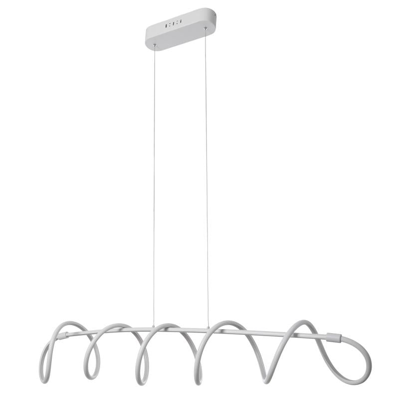 Люстра светодиодная Brille BL-371S/90 W WH подвесная для натяжного потолка