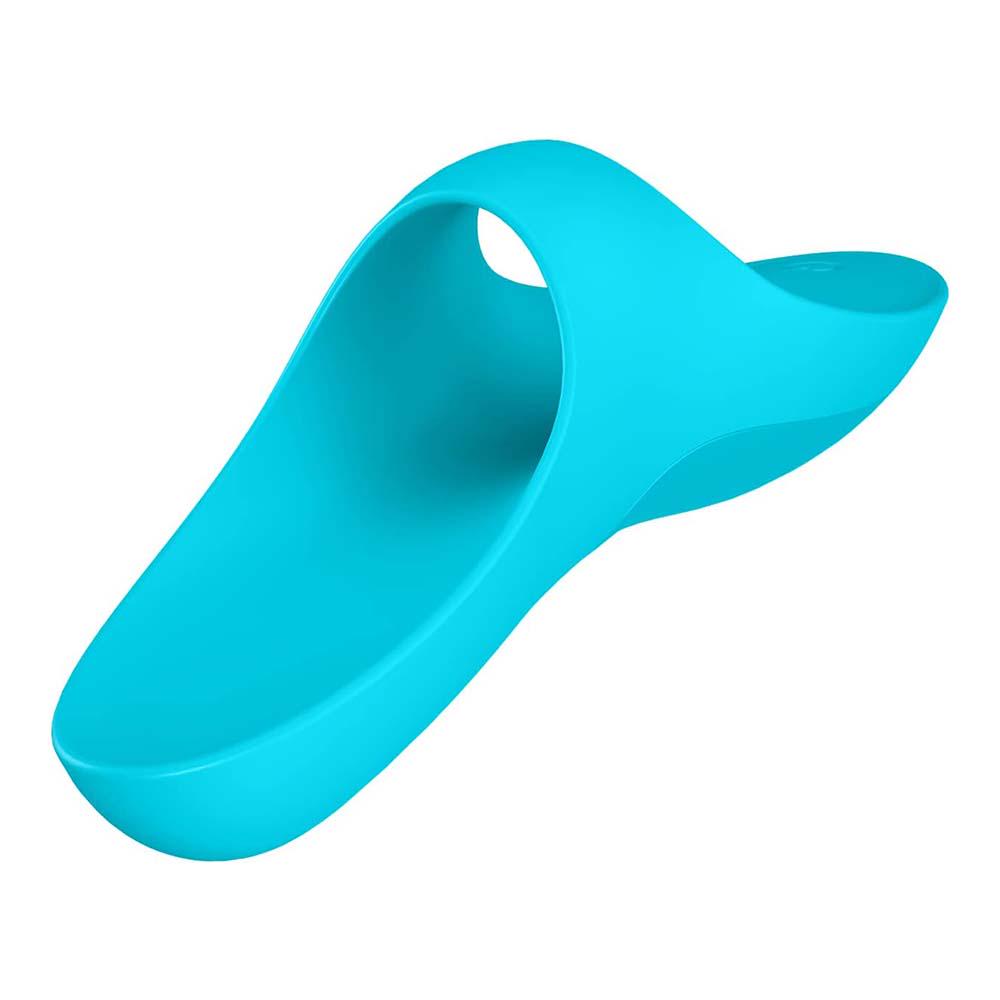 Вибратор на палец Satisfyer Teaser Light 12,5 см Голубой (30571)