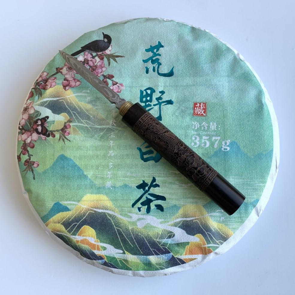 Чай білий Гірська пустеля Цинмай 2018 року 357 г - фото 2