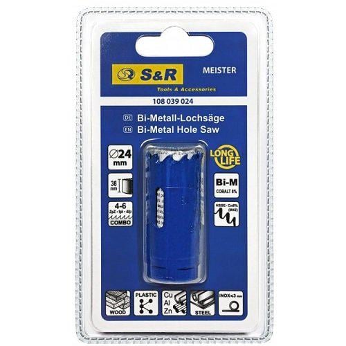 Пила кольцевая S&R Meister HSS-Co8 % М42 24 мм (108039024) - фото 4