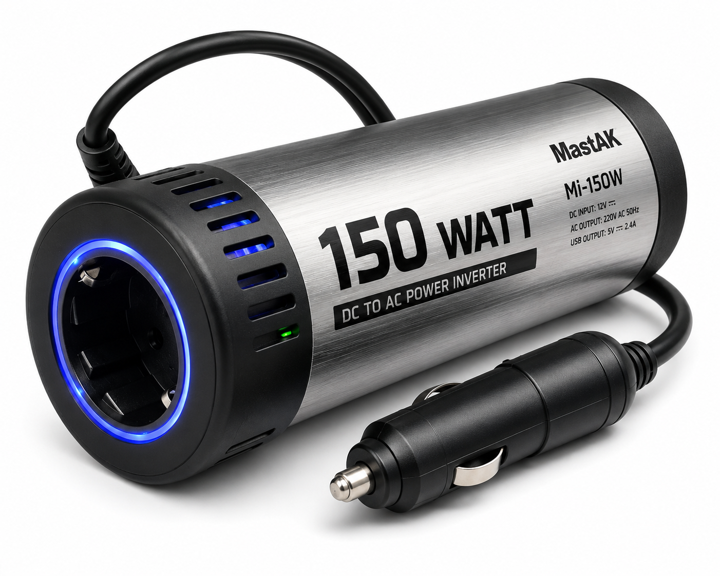 Автомобільний інвертор MastAK MI-150W