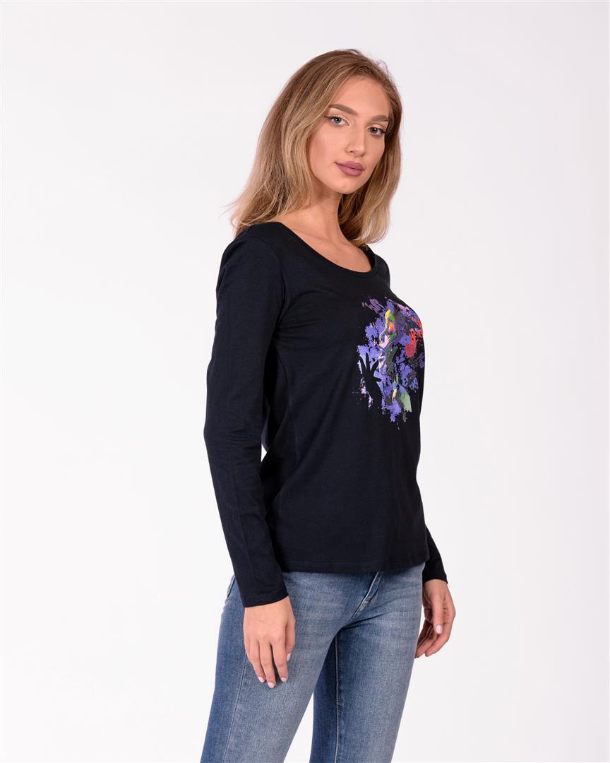 Футболка женская Kvl 20107386 S Синий