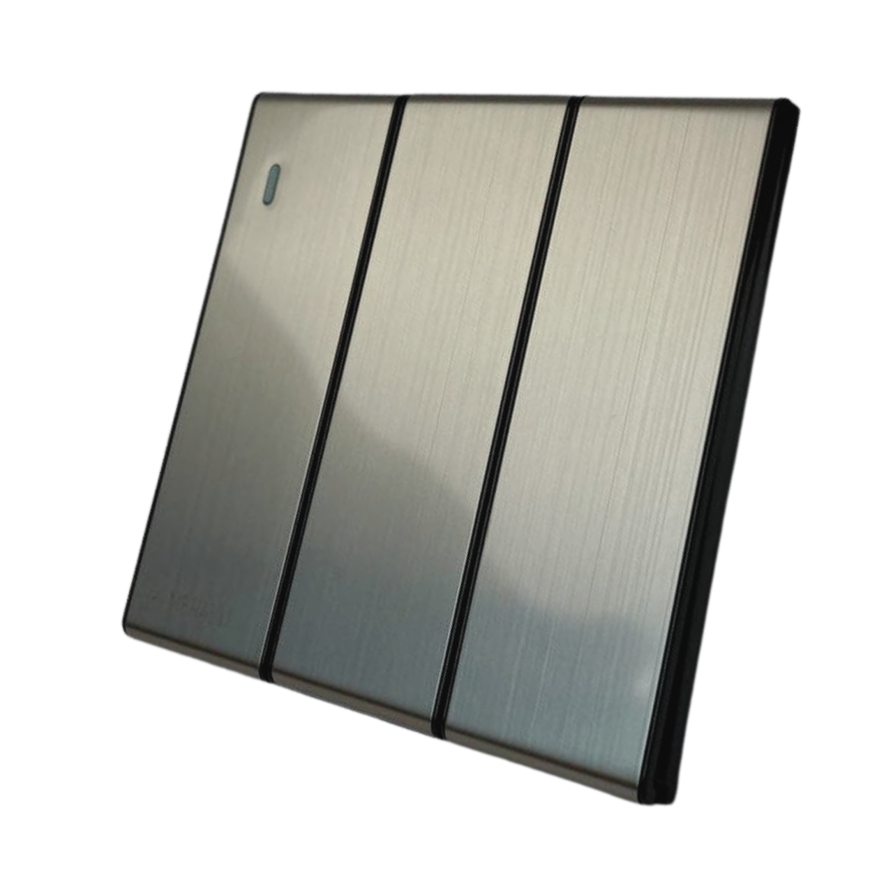 Вимикач прохідний 3 клавішний MERALLI INOX із нержавіючої сталі безрамковий (SWVK3KPR3) - фото 6 Вимикач прохідний 3 клавішний MERALLI INOX із нержавіючої сталі безрамковий (SWVK3KPR3) - фото 6