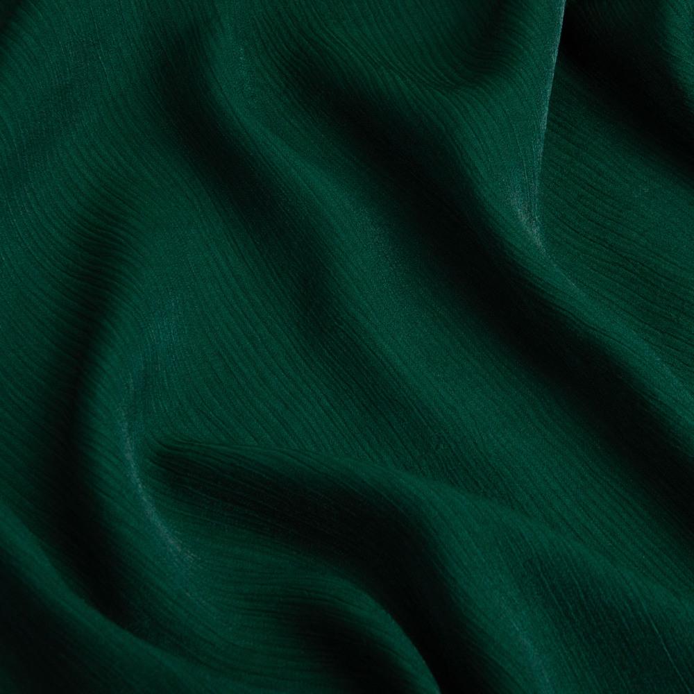 Ткань шифон блеск Сандрикс однотонная Темно-зеленый (25160)
