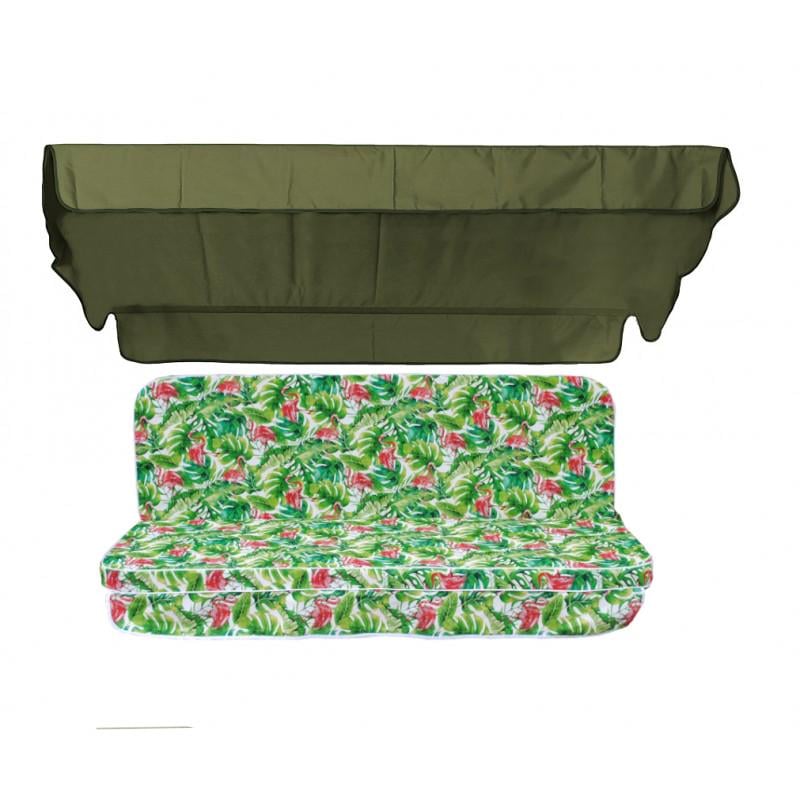 Комплект подушек для качели eGarden Caribe 170x110x6 тент 120x200 Комплект подушек для качели eGarden Caribe 170x110x6 тент 120x200