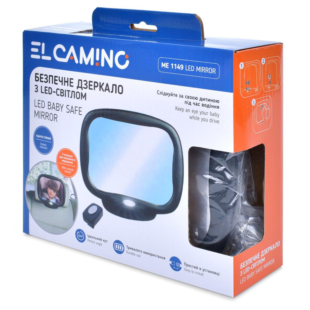 Зеркало заднего вида El Camino ME 1149 LED Mirror с пультом дистанционного управления - фото 7 Зеркало заднего вида El Camino ME 1149 LED Mirror с пультом дистанционного управления - фото 7