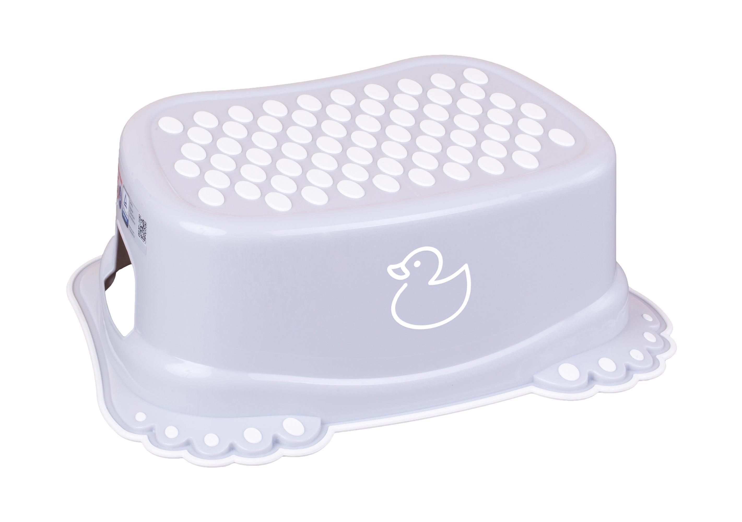 Подставка под ноги нескользящая Tega Baby Уточка Серый (DK-006-122)
