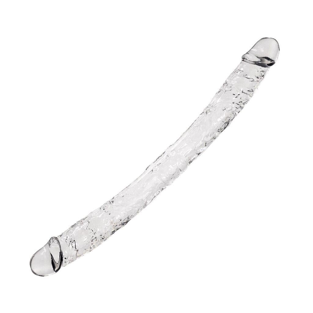 Фаллоимитатор двойной Alive Supreme Jelly Dildo прозрачный 40 см (35552131)