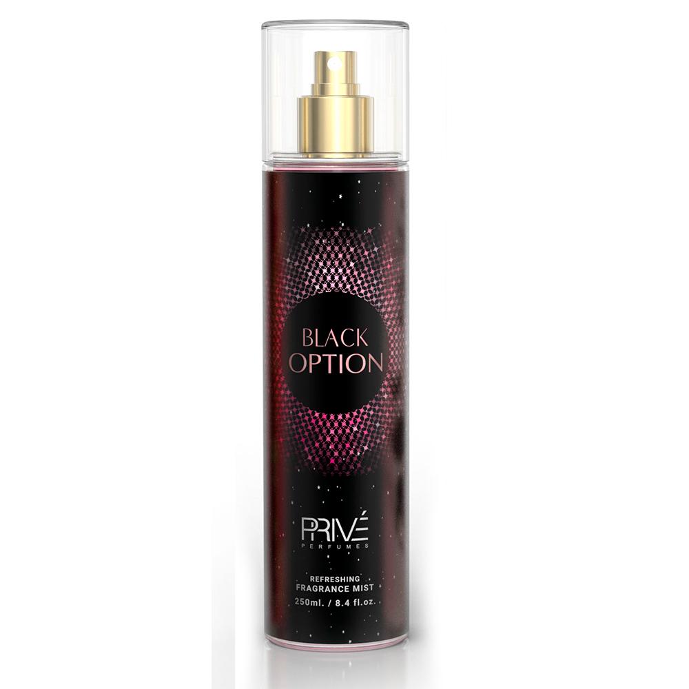 Спрей парфумований для тіла Prive Black Option (MM36051)