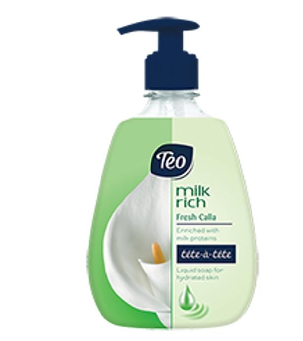 Мыло жидкое TEO Rich Milk Coconut дозатор 400мл