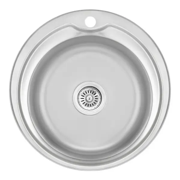 Мойка кухонная Wezer 510 08 Deсor с сифоном 510x180 мм (1034796) Мойка кухонная Wezer 510 08 Deсor с сифоном 510x180 мм (1034796)