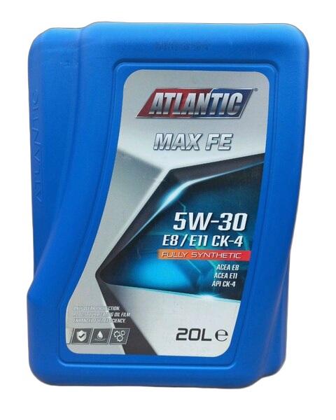 Моторное масло ATLANTIC MAX FE 5W30 API CK-4 ACEA E8/E11 20 л