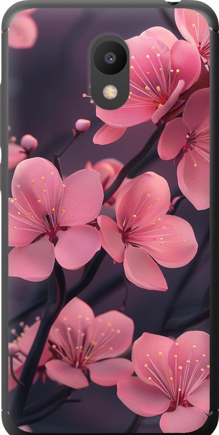 Чехол на Meizu M6 Пурпурная сакура (6075t-1349-42517) Чехол на Meizu M6 Пурпурная сакура (6075t-1349-42517)