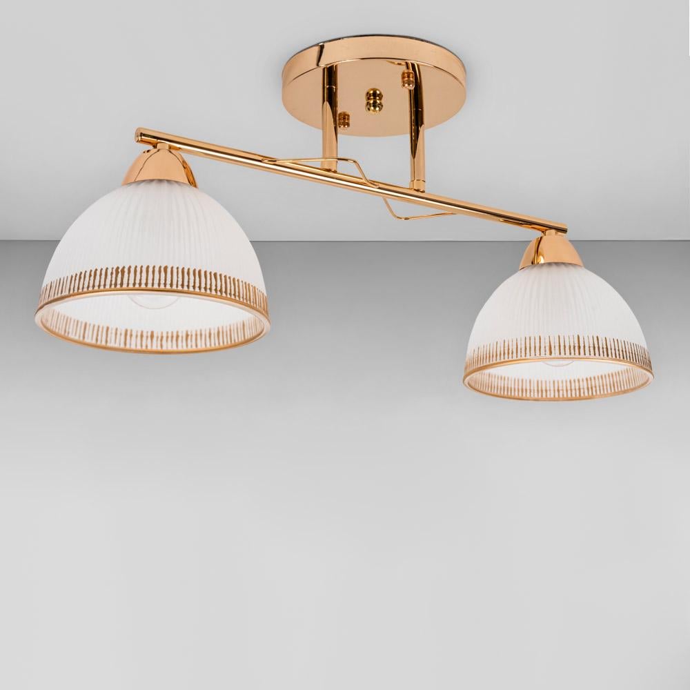 Люстра потолочная Light House SRS-19018/2 Золотой/Белый