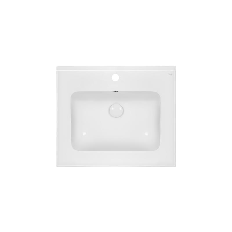 Раковина Q-tap Albatross E49 з донним клапаном White (QT01119060E49W)