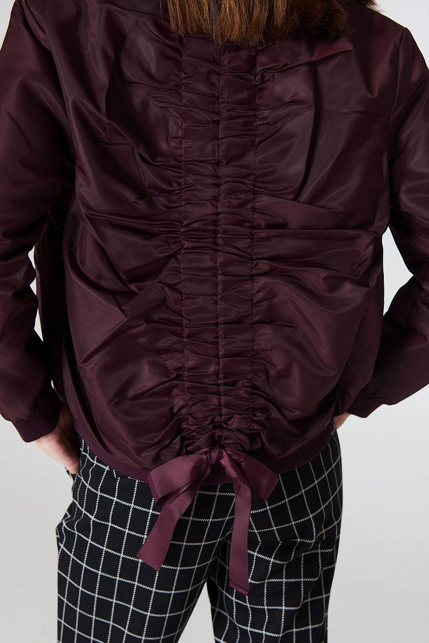 Бомбер жіночий Tiger of Sweden р. 36 Бордовий (S63656001b47) - фото 4
