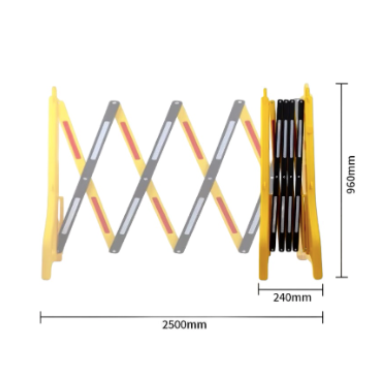 Розсувна огорожа до 2,5 м (Б402) - фото 3
