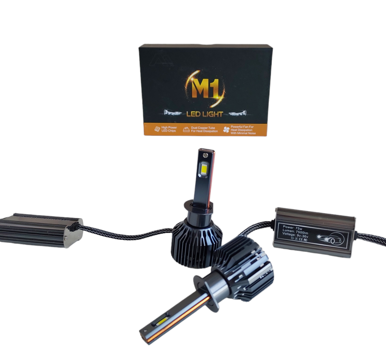 Лампы светодиодные Boorin H1 6000K 75W 7500lm 2 шт. Лампы светодиодные Boorin H1 6000K 75W 7500lm 2 шт.