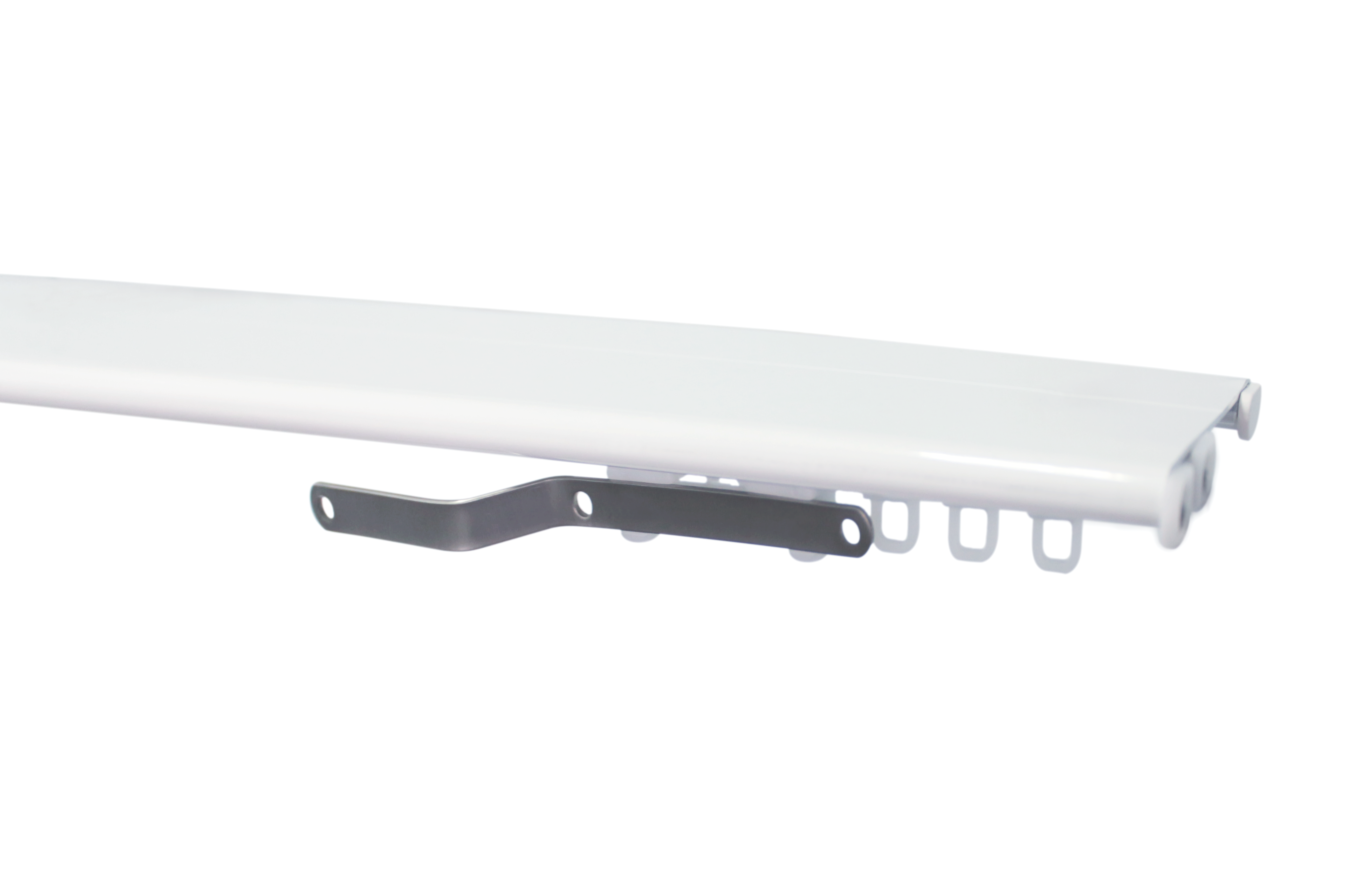 Карниз Techno-152 корд Т-3 400 см Ут Coul стопор мет-2 біг Ks-80 Білий - фото 2 Карниз Techno-152 корд Т-3 400 см Ут Coul стопор мет-2 біг Ks-80 Білий - фото 2