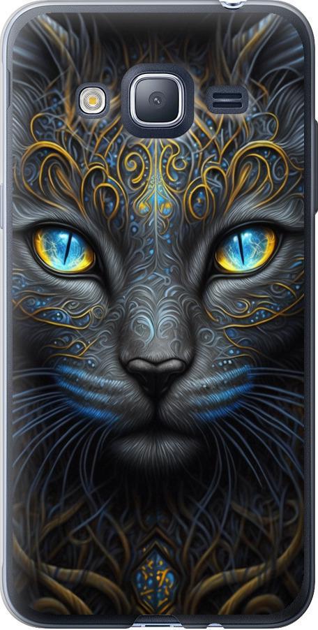 Чехол на Samsung Galaxy J3 Duos (2016) J320H Кошка (5548t-265-42517) Чехол на Samsung Galaxy J3 Duos (2016) J320H Кошка (5548t-265-42517)
