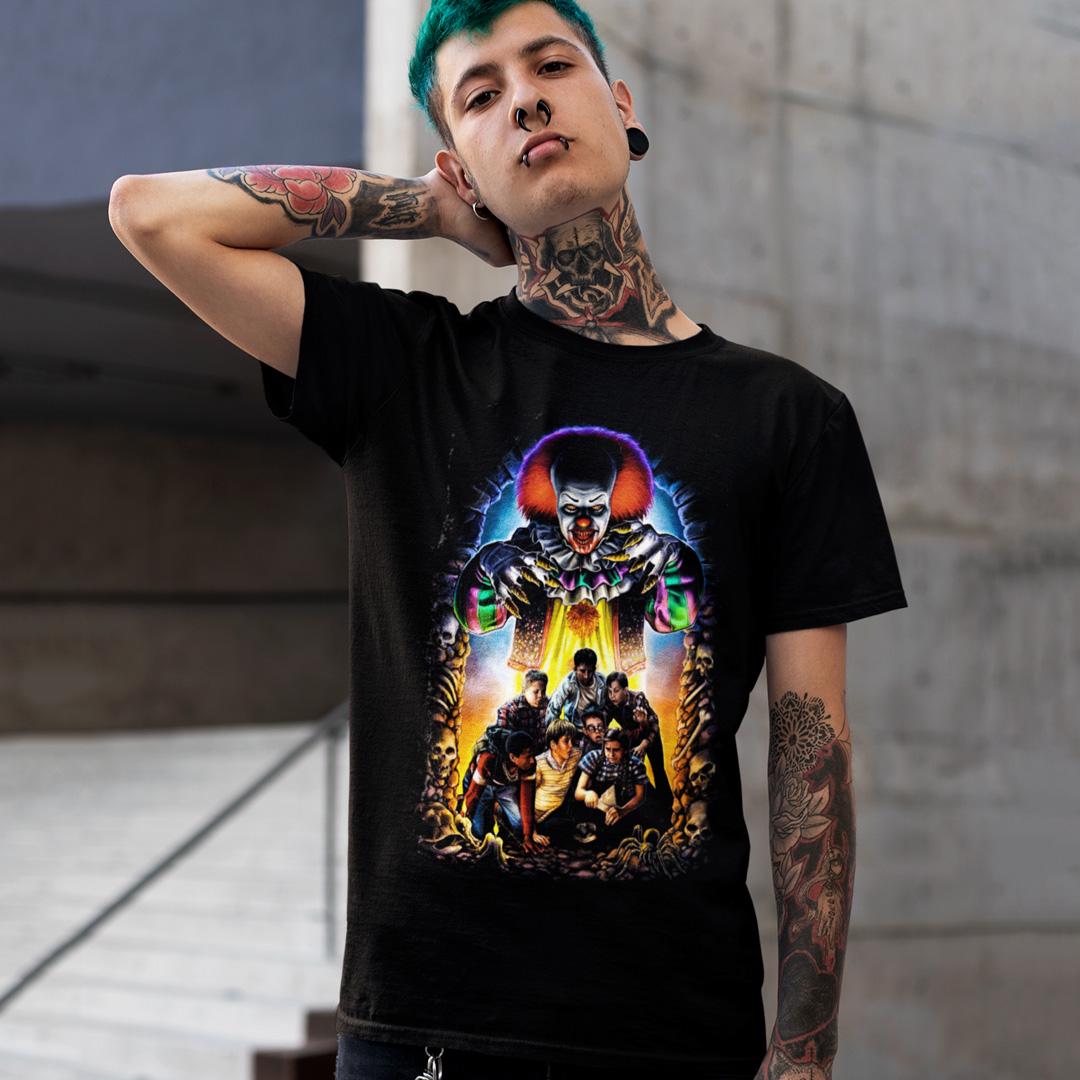 Футболка унисекс IT Pennywise 4XL Черный (0000011157)