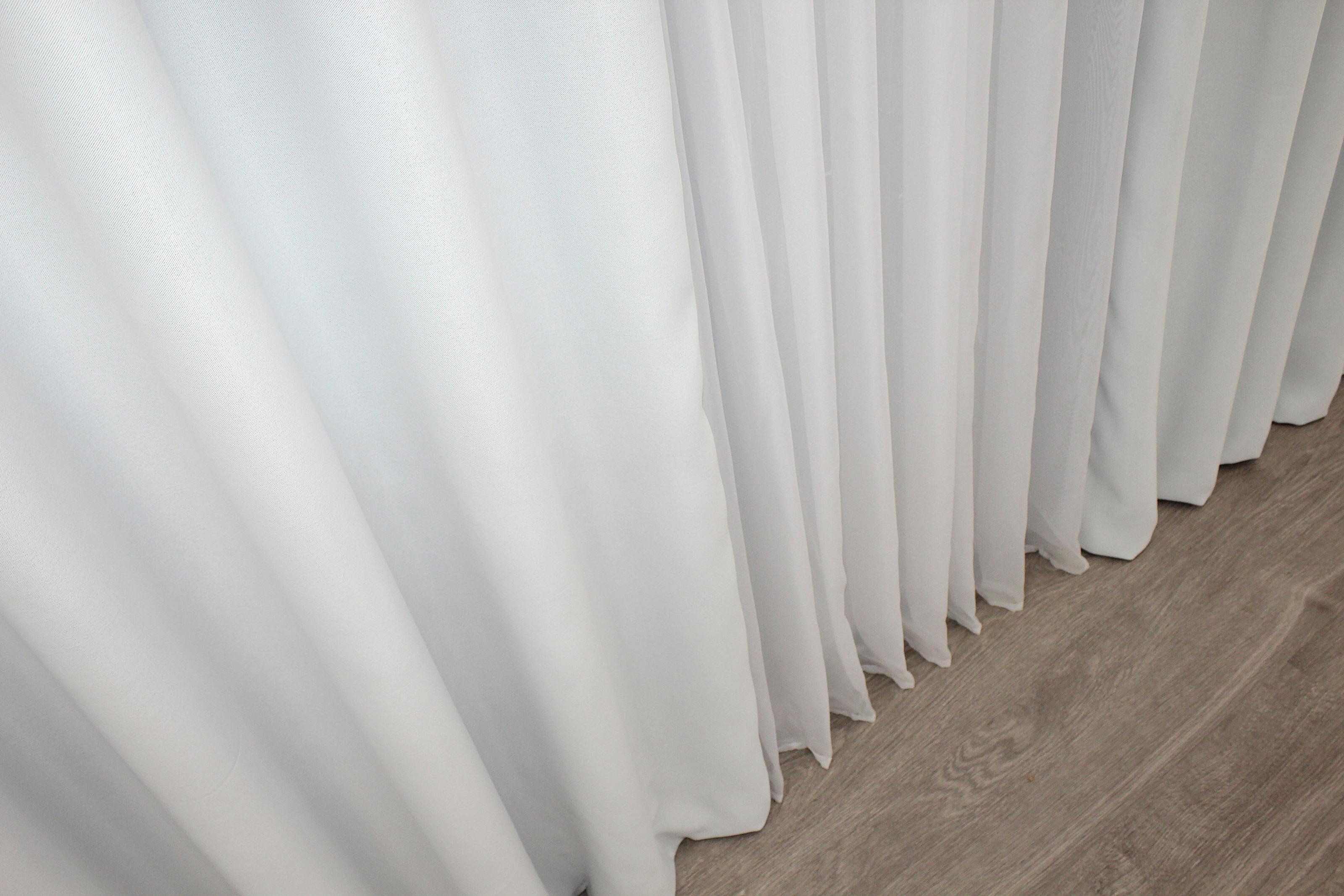 Комплект штор VR-Textil Bagema Rvs № 1247ш блэкаут 150х270 см 2 шт. Светло-серый (33-0080) - фото 7