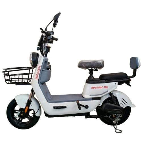 Велосипед с электромотором Spark R9 14" 60V/800W/20 Ah LiFePO4 Белый (000247918)