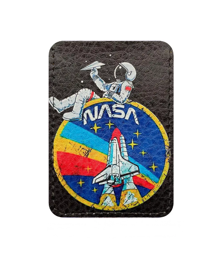 Обложка для ID паспорта Космос 6,5х9,3 см (E-71)