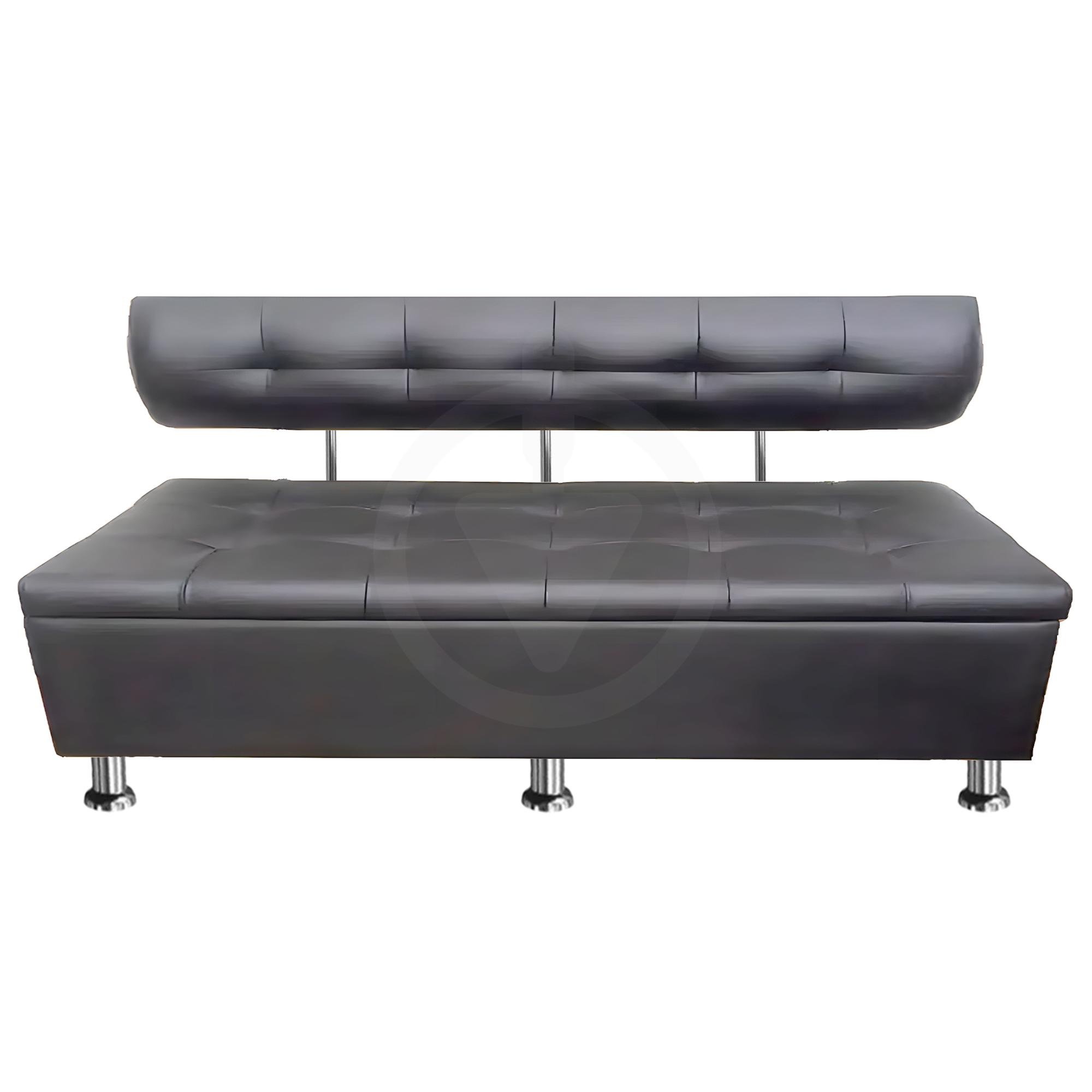 Диван офисный с нишей AVVS для ожидания/приемной 200 см с ножками 14 см Светло-серый (25808421) - фото 1