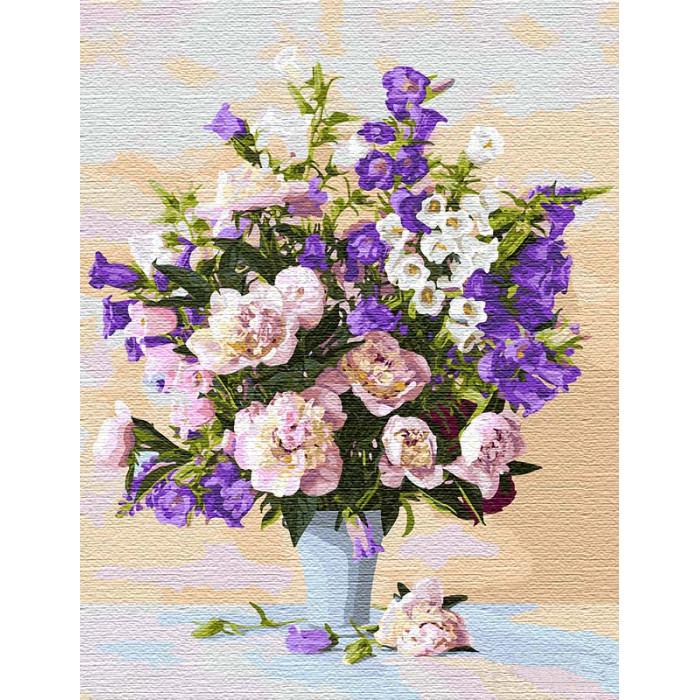 Картина по номерам Ідейка Яркие колокольчики 50х65 см (KHO13113)