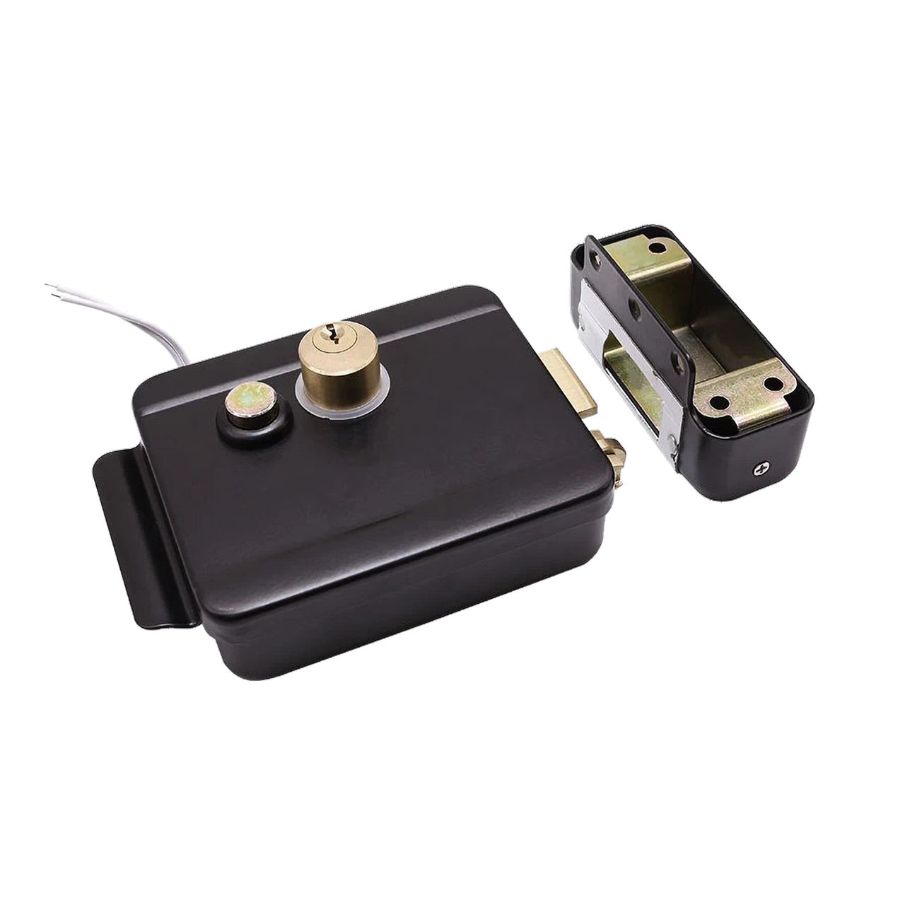 Замок электромеханический GreenVision GV LEMch-110 накладной Black (24030036) Замок электромеханический GreenVision GV LEMch-110 накладной Black (24030036)