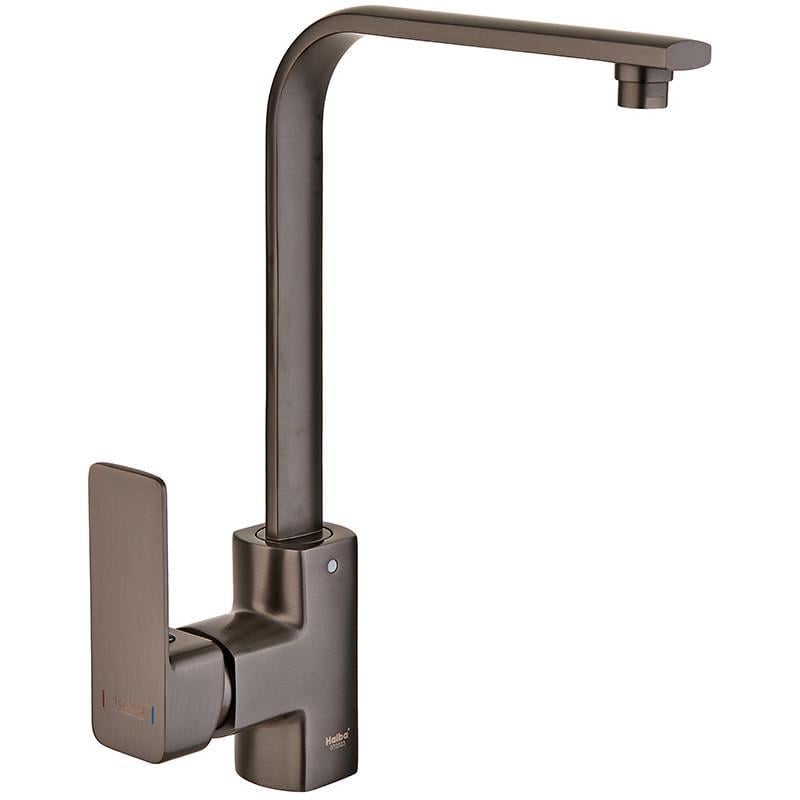 Смеситель для кухни Haiba Kubus 017 Graphite (HB4008) Смеситель для кухни Haiba Kubus 017 Graphite (HB4008)