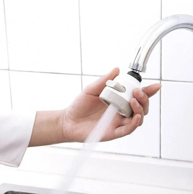 Насадка-аэратор для крана MHZ Water pressure for tap Бело-бежевый (012354) - фото 4